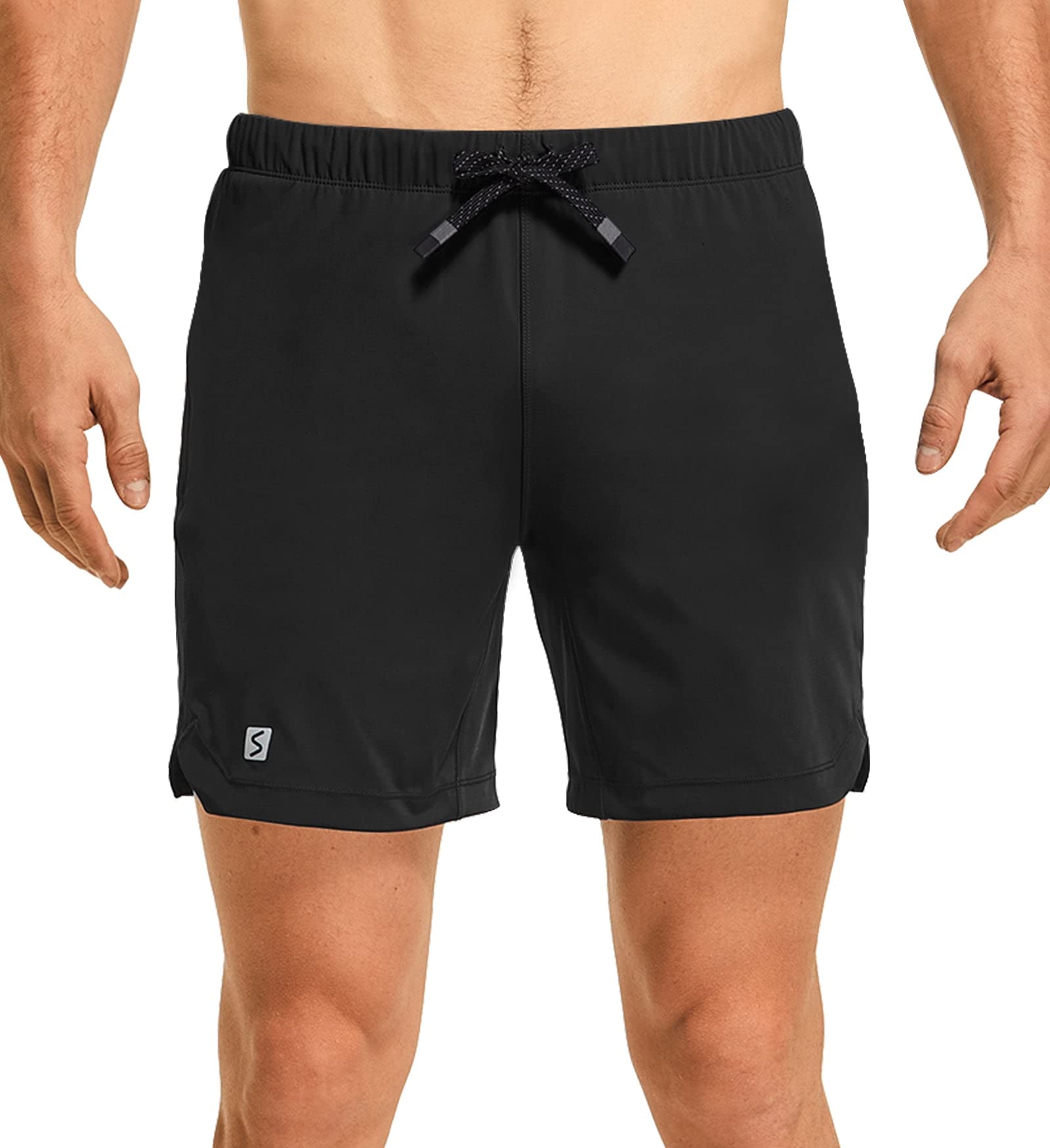 FitsT4 Mens Athletic Shorts 7 Inch Inseam Tennis Workout Running Shorts Zip Pockets for Yoga Gym Training - Image 3