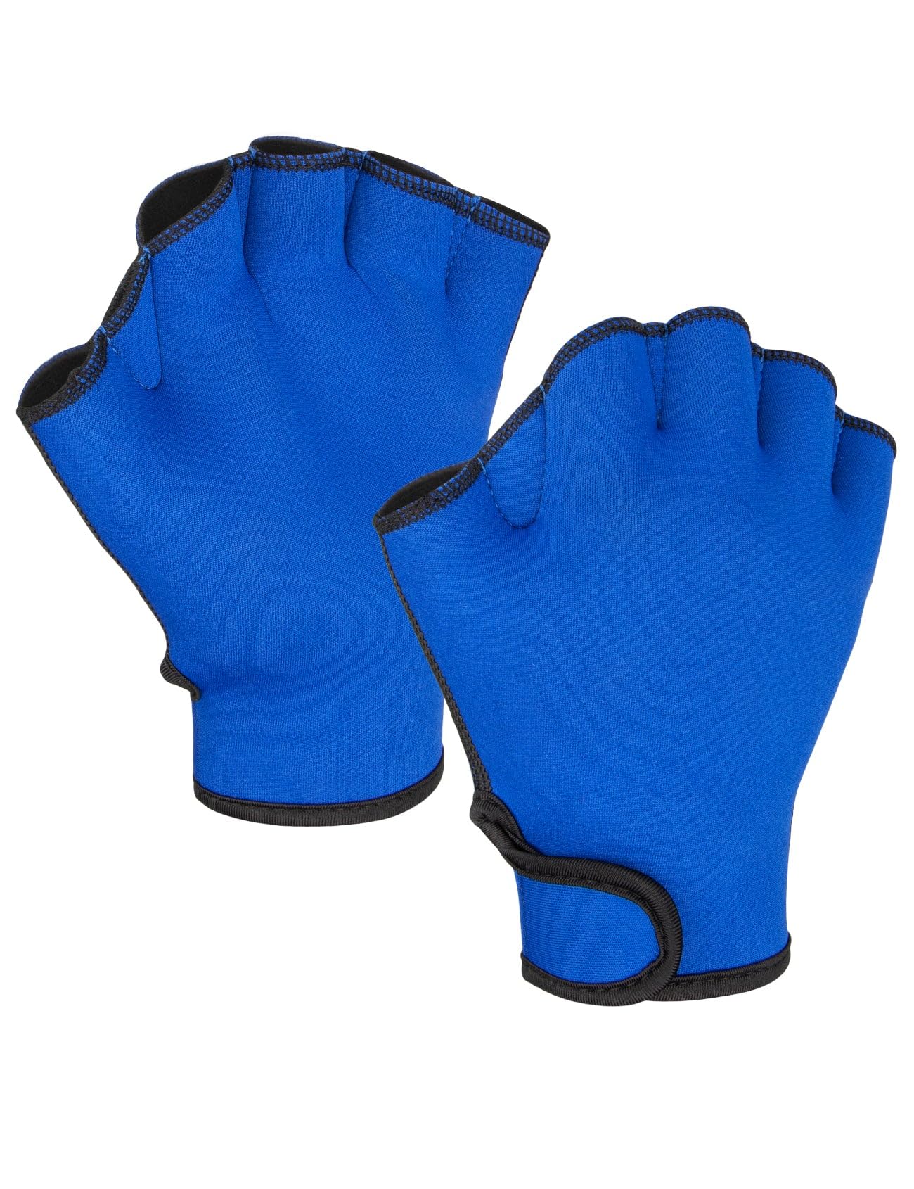 FitsT4 Sports Aqua Gloves Webbed Paddle Swim Gloves Fitness Water Aerobics - Image 5